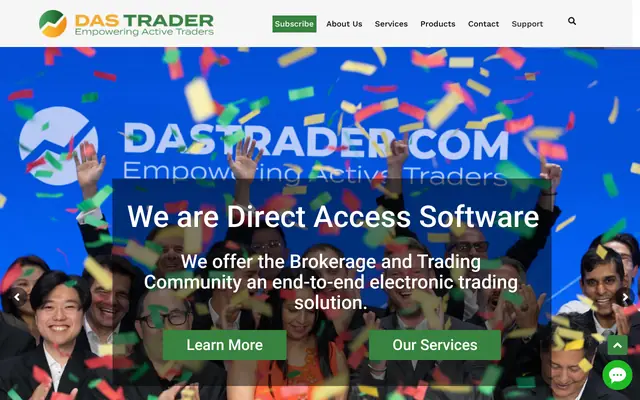 DAS Trader Pro official site