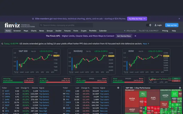Finviz Free official site