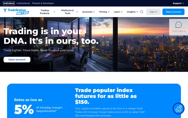 TradeStation RadarScreen official site