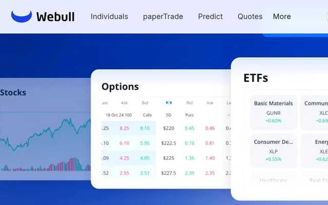 Webull official site